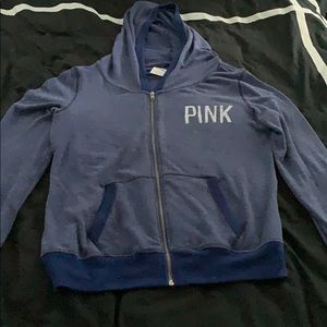 Pink Victoria’s Secret Zip-up Sweatshirt